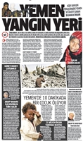 صحيفة "مللي قازته" التركية: اليمن أرض الحرائق