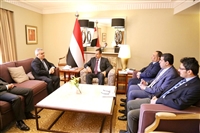 Yemen Dışişleri Bakanı Mikhlafi, Büyükelçi Eler’i kabul etti