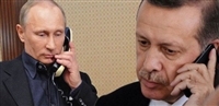 Erdoğan, Putin arasında telefon görüşmesi