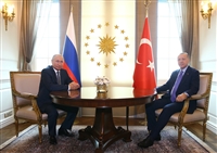 Erdoğan - Putin ikili görüşmesi başladı