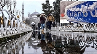 İstanbul beyaza büründü