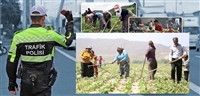 Sokağa çıkma yasağından tarımla uğraşanlar muaf tutuldu