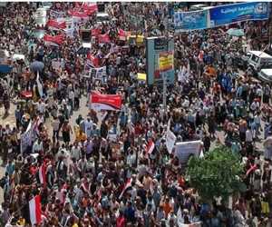 Taiz’de yolsuzluk karşıtı gösteriler devam ediyor