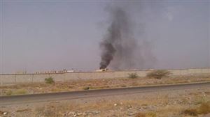 قتلى وجرحى جراء قصف صاروخي شنته مليشيات الحوثي على قاعدة العند