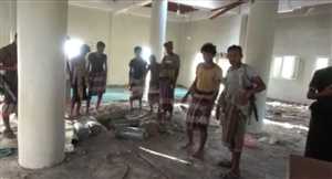 ابطال 4 عبوات ناسفة زرعتها مليشيات الحوثي داخل مسجد جنوب الحديدة