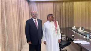 Yemen Merkez Bankası Başkanı, Arap Para Fonu Başkanı ile görüştü