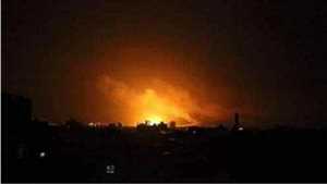 Arap Koalisyonuna bağlı savaş uçaklarından Sana’da Husilere hava bombardımanı