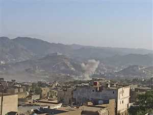 مليشيات الحوثي تجدد قصفها احياء مدينة تعز