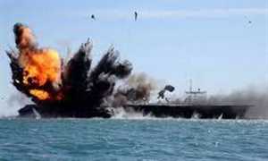 تدمير زوارق بحرية مفخخة تابعة للمليشيا الإيرانية بالبحر الأحمر