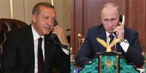 Putin ile görüşen Erdoğan acil ateşkes çağrısını yineledi