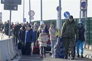 اكثر من 2 مليون لاجئ فروا من أوكرانيا خلال 12 يوما من الحرب