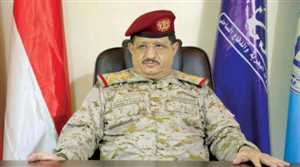 وزير الدفاع يصل العاصمة المؤقتة عدن للمرة الأولى منذ تعيينه