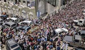 Yemen’in önde gelen alimlerinden Abdurrahman Kahtan’ın cenazesine binlerce kişi katıldı