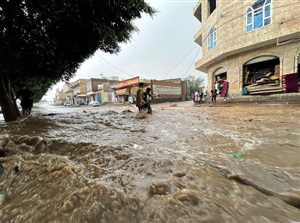 الفيضانات تتسبب في تضرر أكثر من 36 ألف أسرة في اليمن