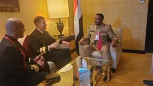 المنامة.. رئيس هيئة الأركان يبحث مع قائد القوات البحرية الأمريكية آفاق التعاون العسكري