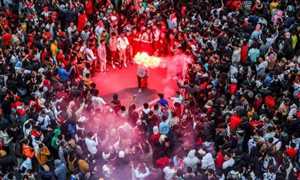 من المحيط الى الخليج.. الجماهير العربية تحتفل بتأهل المغرب لنصف نهائي كأس العالم