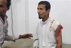 إصابة مواطن برصاص قناص حوثي في محافظة تعز