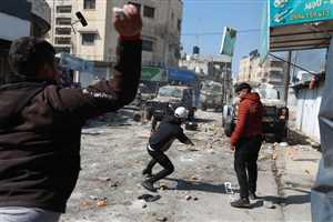 استشهاد واصابة اكثر من 100 فلسطيني برصاص قوات الاحتلال الإسرائيلي في  مدينة نابلس