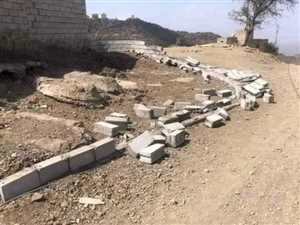 مجهولون يعتدون على مقبرة في محافظة إب