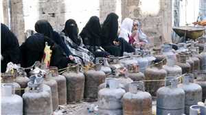 أزمة غاز خانقة في صنعاء