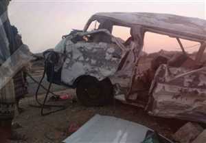 وفاة واصابة 14 شخصاً في حادث مروري بمحافظة أبين