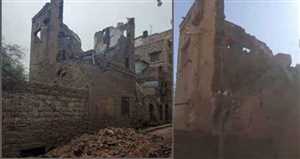 صنعاء.. انهيار منزل أثري بالمدينة القديمة