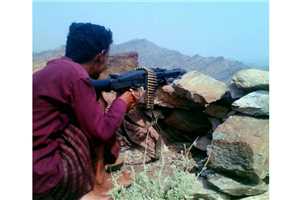 مواجهات عنيفة بين القوات المشتركة ومليشيات الحوثي شمالي محافظة لحج