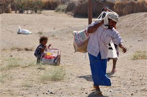 تقرير اممي يوثق نزوح أكثر من 60 أسرة يمنية خلال اسبوع