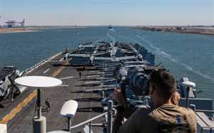 البحرية الأمريكية تعلن إرسال آلاف الجنود إلى البحر الأحمر
