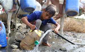 الامم المتحدة تؤكد حاجة 15 مليون شخص لمياه نقية وخدمات صرف صحي