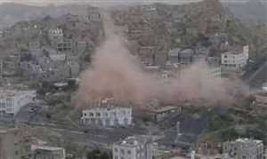 مليشيات الحوثي الإرهابية تقصف المناطق السكنية بمحافظة تعز