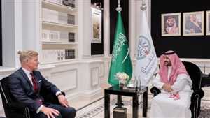 غروندبرغ يبحث مع وزير الدفاع السعودي خارطة الطريق لحل الأزمة باليمن