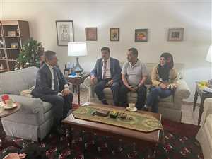 اللجنة الوطنية للتحقيق تناقش مع السفير الأمريكي أوضاع حقوق الإنسان في اليمن