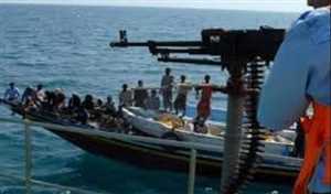 اختطاف قارب يمني في خليج عدن ووفاة أحد اعضاء طاقمه بمدينة بوصاصو