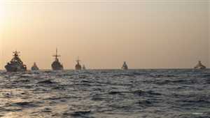 روسيا تعلن عن عبور عدة سفن حربية من أسطولها البحري مضيق باب المندب