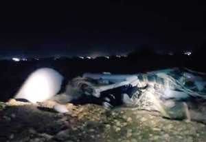 سقوط طائرة مسيرة بالقرب من مخيم للنازحين بمارب