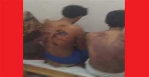 شاهد.. تعذيب 7 شبان يمنيين على يد الجيش العماني ورميهم في الصحراء (فيديو)