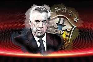 أنشيلوتي يتولى تدريب منتخب البرازيل قبل كأس العالم 2026