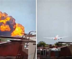 Tragic Plane Crash in Ahmedabad: Indian Airliner with 242 Passengers Goes Down Near Airport