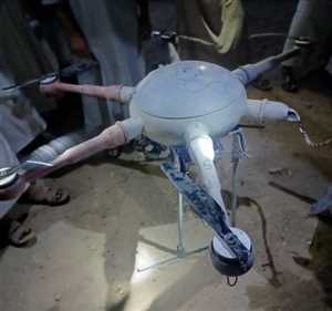 Houthi Drone Downed by Air Defenses in Northern Marib
