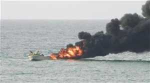 مقتل 7 من عناصر الحوثي بقصف إسرائيلي استهدف زورقًا حربيًا في ميناء الحديدة