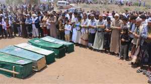 بسرية وتكتم شديد تشييع (6) من كبار القادة الحوثيين من بينهم أقارب زعيمهم (أسماء)