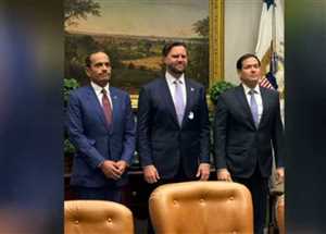 بعد العدوان الإسرائيلي.. رئيس الوزراء القطري يلتقي نائب ترامب في واشنطن
