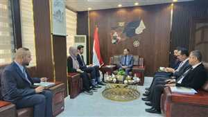 الأشول يبحث مع الاتحاد الأوروبي تعزيز المشاريع التنموية والاقتصادية في اليمن
