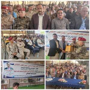 مقاومة إب تُحيي الذكرى العاشرة لاستشهاد الشيخ نايف الجماعي تحت شعار "عقد من عمر المقاومة.. مستمرون حتى النصر"