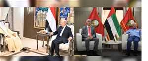 تعزيز التعاون العسكري بين اليمن والإمارات.. اجتماع رفيع يجمع المنهالي والعلوي في أبوظبي