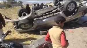 مأساة في إب.. وفاة عروس وأسرتها بحادث مروّع وسرقة ذهبها في لحظات الفاجعة