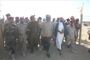 تصاعد التوتر في حضرموت.. بن حبريش يجري جولة ميدانية على وحدات عسكرية ونقاط انتشار