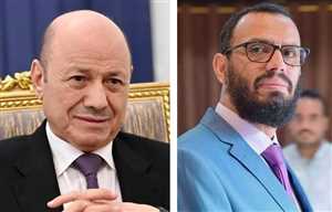 هاني بن بريك يهاجم العليمي بعنف… تطاول غير مسبوق يشعل صراع الشرعية والانتقالي