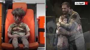 بعد 9 سنوات من صورة هزّت العالم.. "الطفل عمران" يعود إلى الواجهة  ويروي قصته والشرع يحتضنه